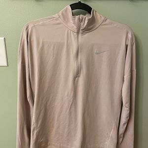 Light purple Nike Running 1/4 zip pullover